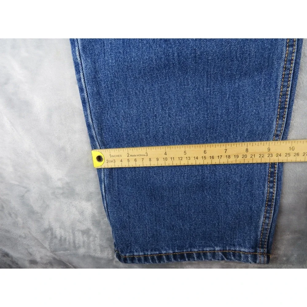 Levis 550 Jeans Mens 42x32‎ Blue Relaxed Fit Straight Leg Zip Fly Denim Pants